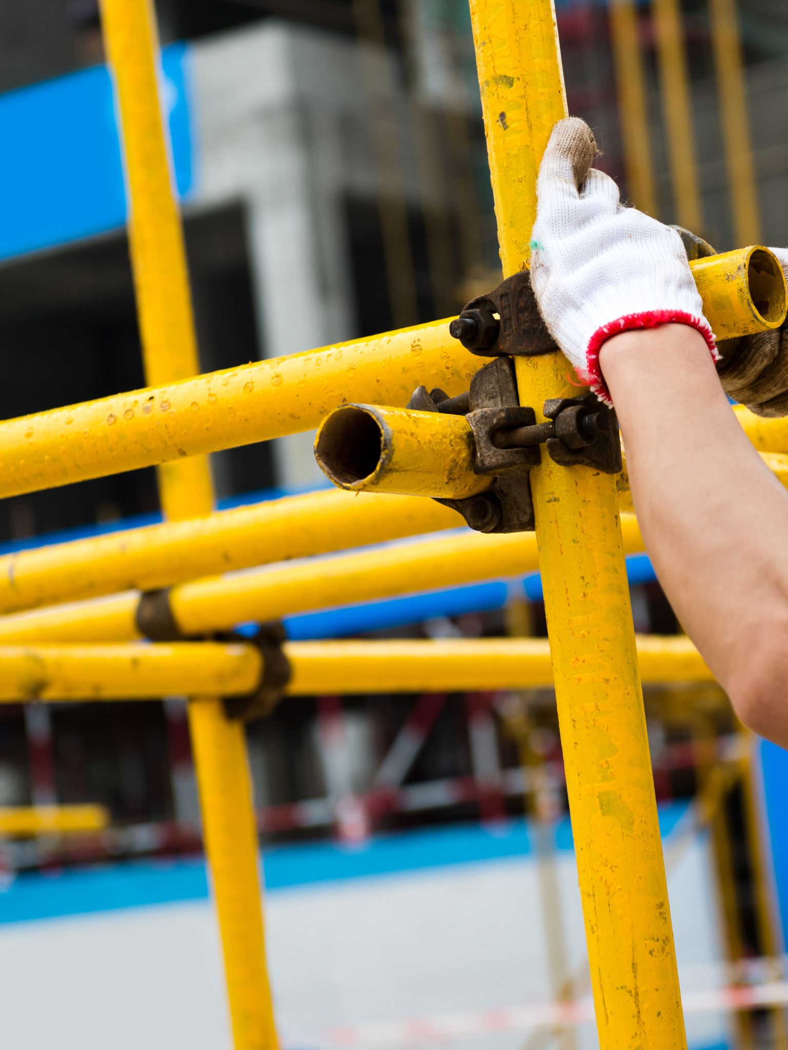 chimney scaffolding Poplar